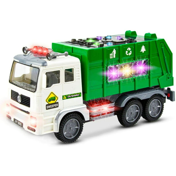 Details about   3Pcs/Set Mini Kids Toy Simulation Garbage Truck Trash Can Push Vehicle Bin Gift
